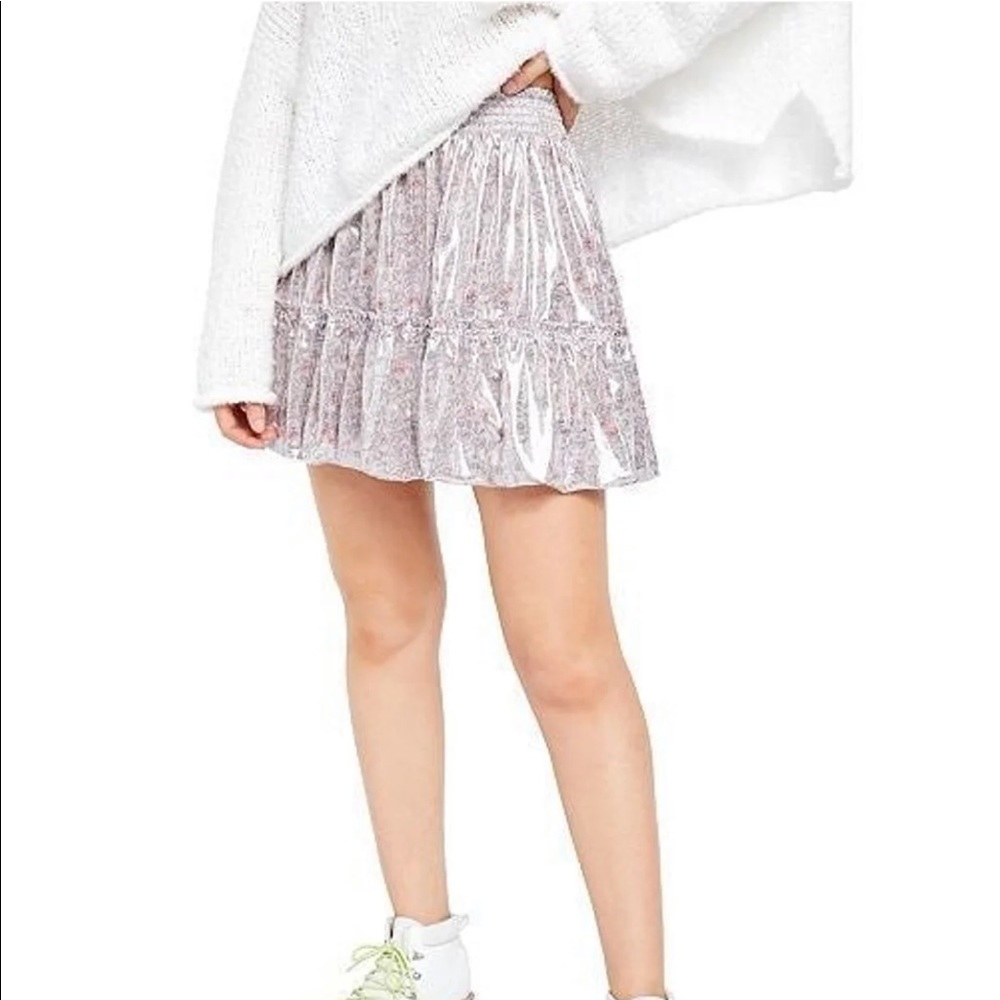 NWT Free people smocked skirt